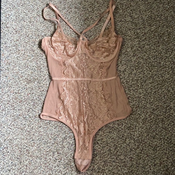 Intimate Dusty Rose Bodysuit - Picture 1 of 1